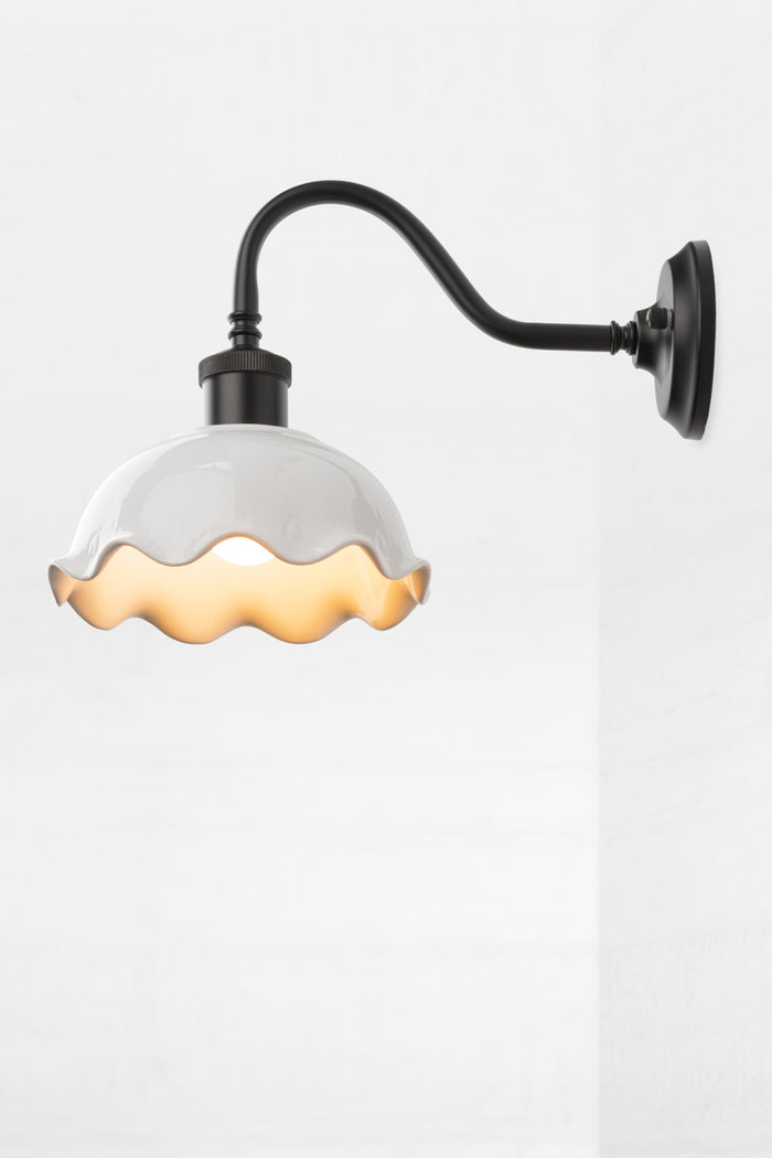 Toledo Ceramic Outdoor Wall Light