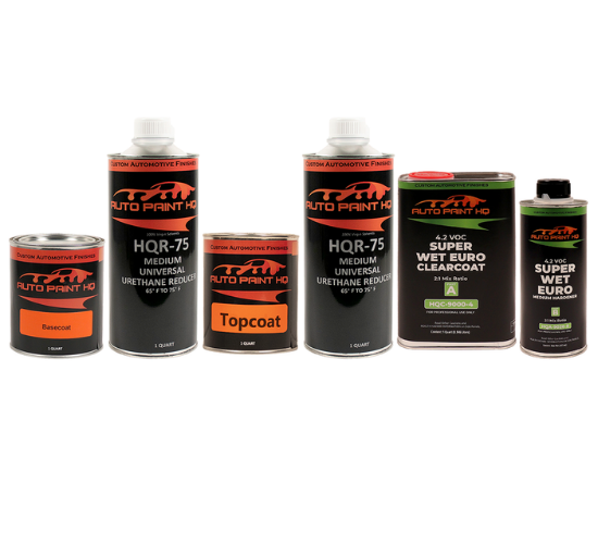 Toyota 3T7 Luminous Red Metallic Tri-Coat Candy Complete Quart Kit