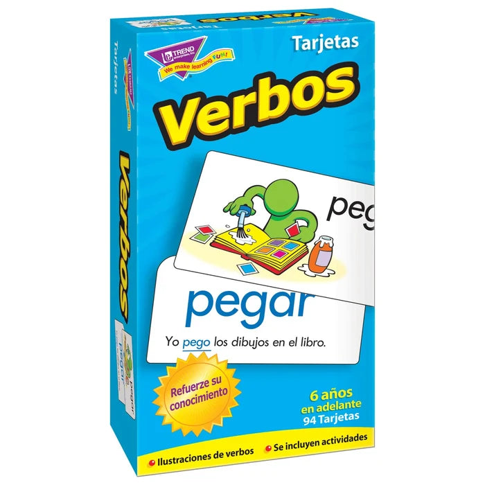 Trend Spanish Verbs Skill Drill Flash Cards (T 53020 )