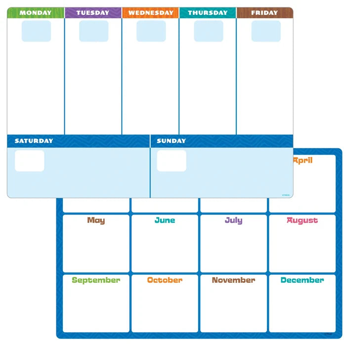 Trend Wipe-Off Planner Sheets (T 19016)