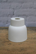 Front view of ceramic shade.