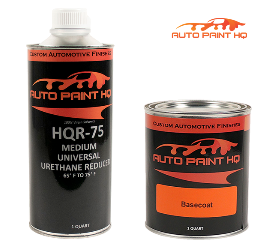 Volvo 189 Polar White Basecoat With Reducer Quart (Basecoat Only)