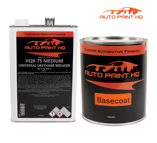 Volvo 484 Seashell Metallic Basecoat With Reducer Gallon (Basecoat Only)