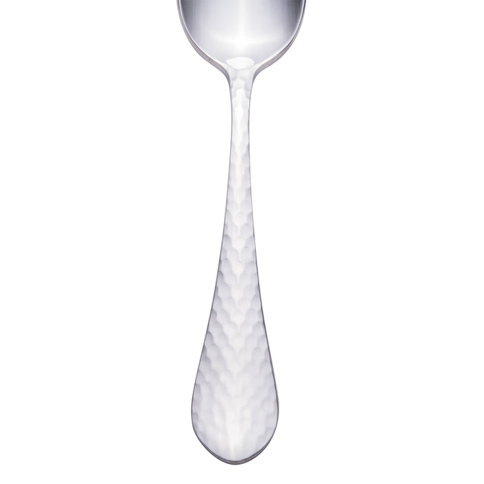 Walco 6301 Ironstone 6 1/16" 18/10 Stainless Steel Extra Heavy Weight Teaspoon - 12/Pack