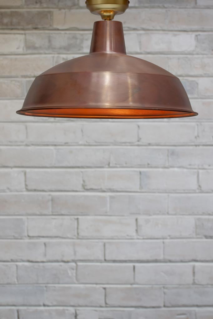 Gold/Brass / Large / Aged Solid Copper