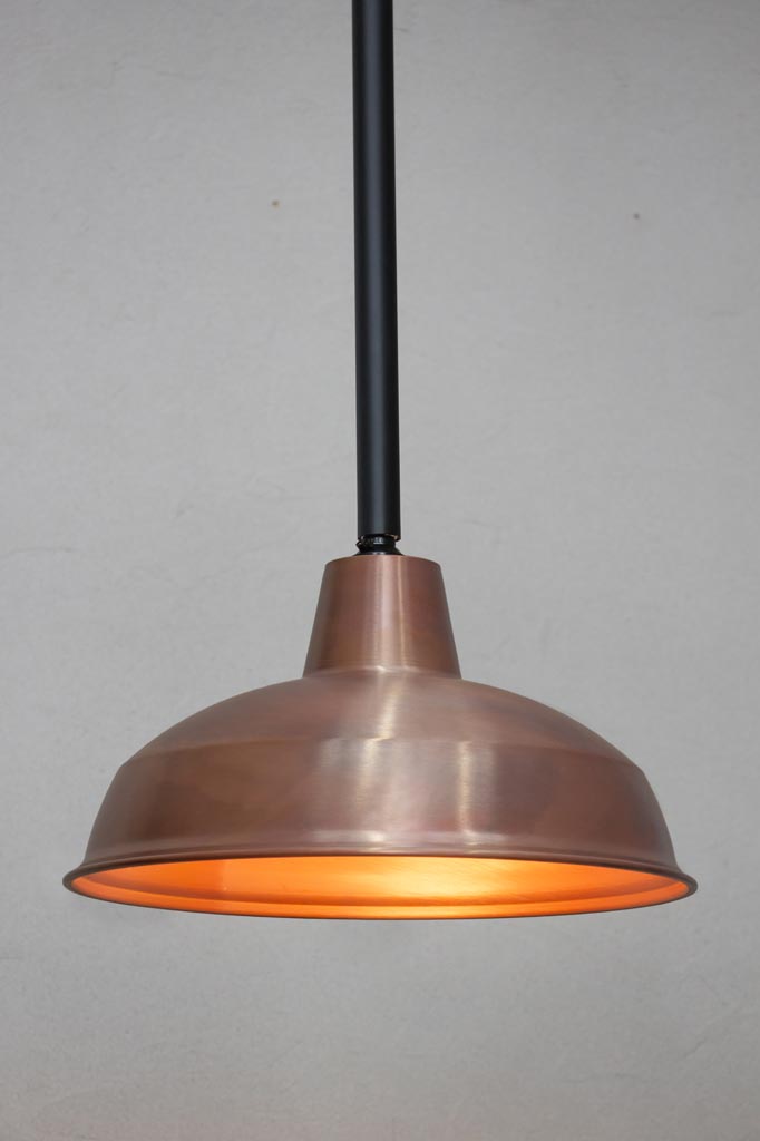 Black / Small / Aged Solid Copper