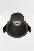 Black LED downlight with driver