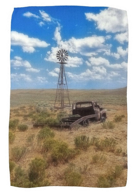 Windmill Over Lenzen Kitchen Towel
