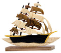 Wooden Table Décor - Clipper Ship