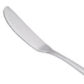 World Tableware 213 053 Baguette 6 5/8" 18/0 Stainless Steel Heavy Weight Flat Handle Butter Knife / Spreader - 12/Pack