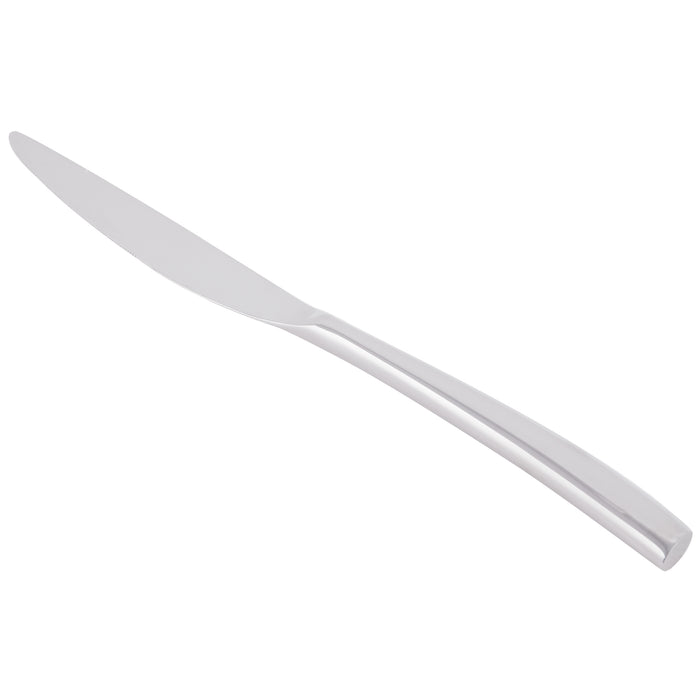 World Tableware 930 5921 Briossa 9 1/4" 18/8 Stainless Steel Extra Heavy Weight Dinner Knife - 12/Pack