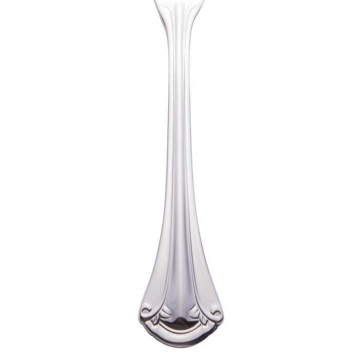World Tableware 961 053 Resplendence 5 1/4" 18/0 Stainless Steel Heavy Weight Butter Spreader - 12/Pack