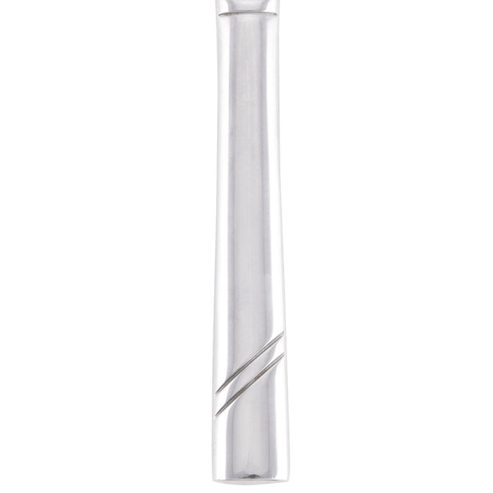 World Tableware 988 554 Zephyr 7 1/4" 18/8 Stainless Steel Extra Heavy Weight Bread and Butter Knife - 12/Pack
